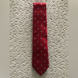 Brooks Brothers Red 100% Silk Tie Made in USA - NWT.
